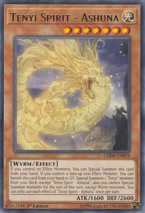 Tenyi Spirit - Ashuna (CHIM-EN019) - Chaos Impact 1st Edition Chaos Impact Yugioh Single  Squirtle Squad Card Shop.