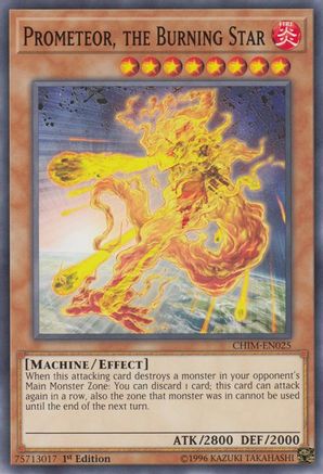 Prometeor, the Burning Star (CHIM-EN025) - Chaos Impact Unlimited Chaos Impact Yugioh Single  Squirtle Squad Card Shop.