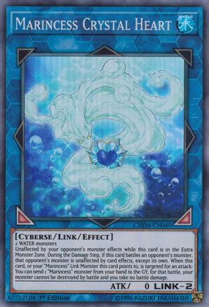 Marincess Crystal Heart (CHIM-EN040) - Chaos Impact 1st Edition Chaos Impact Yugioh Single  Squirtle Squad Card Shop.