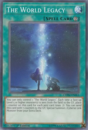 The World Legacy (CHIM-EN061) - Chaos Impact Unlimited Chaos Impact Yugioh Single  Squirtle Squad Card Shop.