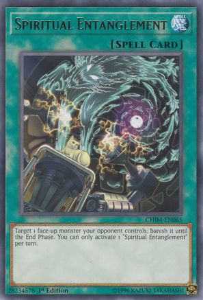 Spiritual Entanglement (CHIM-EN065) - Chaos Impact Unlimited Chaos Impact Yugioh Single  Squirtle Squad Card Shop.