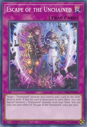 Escape of the Unchained (CHIM-EN069) - Chaos Impact Unlimited Chaos Impact Yugioh Single  Squirtle Squad Card Shop.
