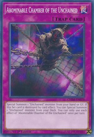 Abominable Chamber of the Unchained (CHIM-EN070) - Chaos Impact 1st Edition Chaos Impact Yugioh Single  Squirtle Squad Card Shop.