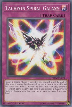 Tachyon Spiral Galaxy (CHIM-EN073) - Chaos Impact 1st Edition Chaos Impact Yugioh Single  Squirtle Squad Card Shop.