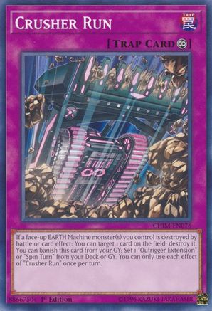 Crusher Run (CHIM-EN076) - Chaos Impact 1st Edition Chaos Impact Yugioh Single  Squirtle Squad Card Shop.