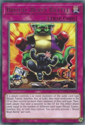Brutal Beast Battle (CHIM-EN084) - Chaos Impact 1st Edition Chaos Impact Yugioh Single  Squirtle Squad Card Shop.