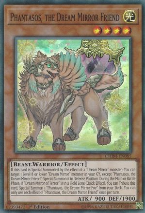 Phantasos, the Dream Mirror Friend (CHIM-EN085) - Chaos Impact 1st Edition Chaos Impact Yugioh Single  Squirtle Squad Card Shop.