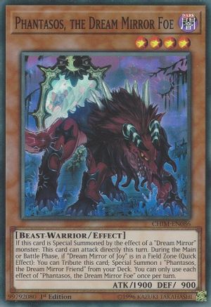 Phantasos, the Dream Mirror Foe (CHIM-EN086) - Chaos Impact Unlimited Chaos Impact Yugioh Single  Squirtle Squad Card Shop.