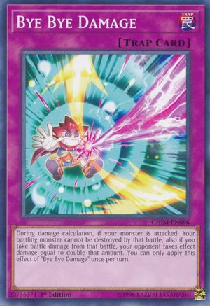 Bye Bye Damage (CHIM-EN096) - Chaos Impact 1st Edition Chaos Impact Yugioh Single  Squirtle Squad Card Shop.