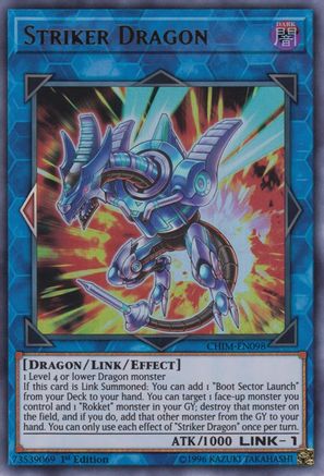 Striker Dragon (CHIM-EN098) - Chaos Impact Unlimited Chaos Impact Yugioh Single  Squirtle Squad Card Shop.