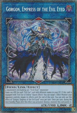 Gorgon, Empress of the Evil Eyed (Starlight Rare) (CHIM-EN048) - Chaos Impact 1st Edition Chaos Impact Yugioh Single  Squirtle Squad Card Shop.