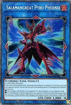 Salamangreat Pyro Phoenix (Starlight Rare) (CHIM-EN039) - Chaos Impact 1st Edition Chaos Impact Yugioh Single  Squirtle Squad Card Shop.
