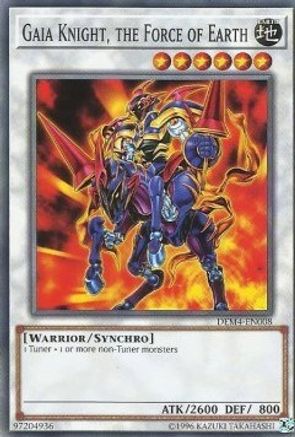 Gaia Knight, the Force of Earth (DEM4-EN008) - Advanced Demo Deck Extra Pack Unlimited Advanced Demo Deck Extra Pack Yugioh Single  Squirtle Squad Card Shop.