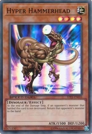 Hyper Hammerhead (STP2-EN010) - Speed Duel: Tournament Pack 2 Unlimited Speed Duel: Tournament Pack 2 Yugioh Single  Squirtle Squad Card Shop.