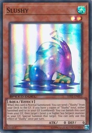 Slushy (STP2-EN013) - Speed Duel: Tournament Pack 2 Unlimited Speed Duel: Tournament Pack 2 Yugioh Single  Squirtle Squad Card Shop.