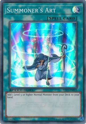Summoner's Art (STP2-EN015) - Speed Duel: Tournament Pack 2 Unlimited Speed Duel: Tournament Pack 2 Yugioh Single  Squirtle Squad Card Shop.