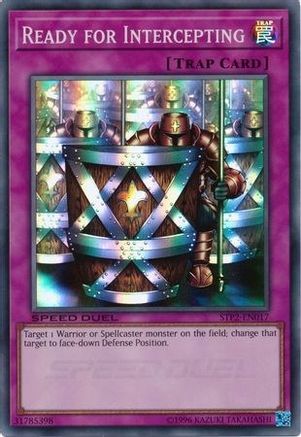 Ready for Intercepting (STP2-EN017) - Speed Duel: Tournament Pack 2 Unlimited Speed Duel: Tournament Pack 2 Yugioh Single  Squirtle Squad Card Shop.