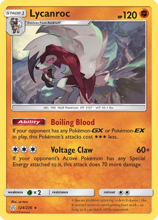 Lycanroc  - Holofoil SM  Cosmic Eclipse - Holo Rare SM - Cosmic Eclipse Pokemon Single  Squirtle Squad Card Shop.