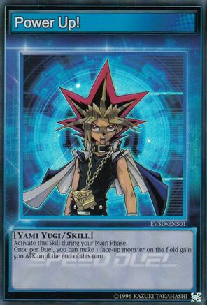 Power Up! (EVSD-ENS01) - Event Pack Speed Duel Unlimited Event Pack Speed Duel Yugioh Single  Squirtle Squad Card Shop.