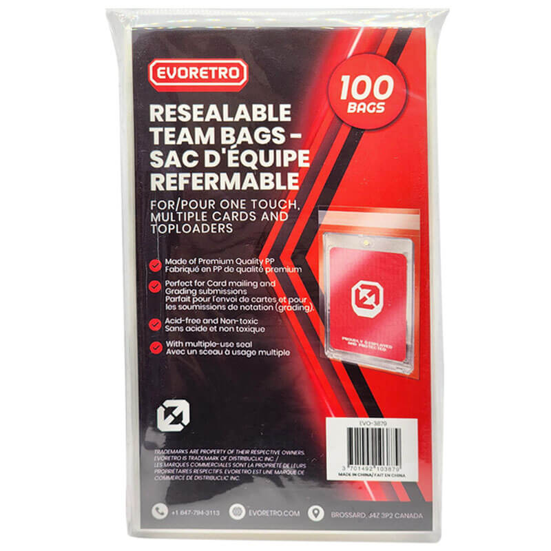 EVORETRO Team bag for cards Team good for Shipping Sport card, Pokemon or TCG EVORETRO Canada Card Protectors  Squirtle Squad Card Shop.