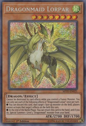 Dragonmaid Lorpar (MYFI-EN021) - Mystic Fighters 1st Edition Mystic Fighters Yugioh Single  Squirtle Squad Card Shop.