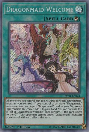 Dragonmaid Welcome (MYFI-EN024) - Mystic Fighters 1st Edition Mystic Fighters Yugioh Single  Squirtle Squad Card Shop.