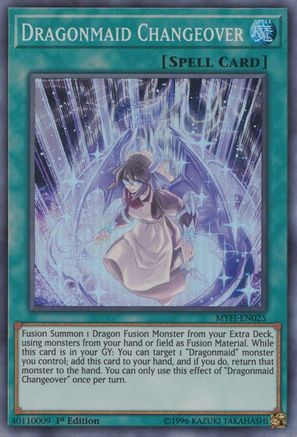 Dragonmaid Changeover (MYFI-EN025) - Mystic Fighters 1st Edition Mystic Fighters Yugioh Single  Squirtle Squad Card Shop.