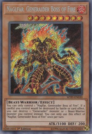 Naglfar, Generaider Boss of Fire (MYFI-EN030) - Mystic Fighters 1st Edition Mystic Fighters Yugioh Single  Squirtle Squad Card Shop.