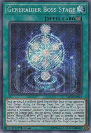Generaider Boss Stage (MYFI-EN034) - Mystic Fighters 1st Edition Mystic Fighters Yugioh Single  Squirtle Squad Card Shop.