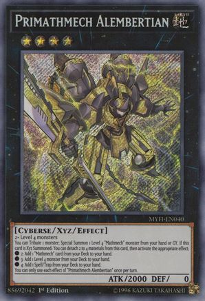 Primathmech Alembertian (MYFI-EN040) - Mystic Fighters 1st Edition Mystic Fighters Yugioh Single  Squirtle Squad Card Shop.
