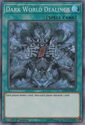 Dark World Dealings (MYFI-EN054) - Mystic Fighters 1st Edition Mystic Fighters Yugioh Single  Squirtle Squad Card Shop.
