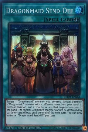 Dragonmaid Send-Off (CHIM-ENSE3) - Chaos Impact Limited Chaos Impact Yugioh Single  Squirtle Squad Card Shop.