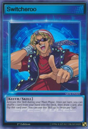 Switcheroo (SBTK-ENS05) - Speed Duel: Trials of the Kingdom 1st Edition Speed Duel: Trials of the Kingdom Yugioh Single  Squirtle Squad Card Shop.