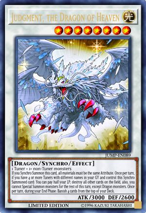 Judgment, the Dragon of Heaven (JUMP-EN089) - Shonen Jump Magazine Promos Limited Shonen Jump Magazine Promos Yugioh Single  Squirtle Squad Card Shop.