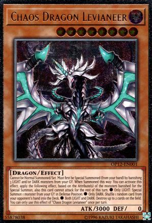 Chaos Dragon Levianeer (UTR) (OP12-EN001) - OTS Tournament Pack 12 Unlimited OTS Tournament Pack 12 Yugioh Single  Squirtle Squad Card Shop.