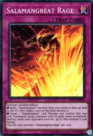 Salamangreat Rage (OP12-EN012) - OTS Tournament Pack 12 Unlimited OTS Tournament Pack 12 Yugioh Single  Squirtle Squad Card Shop.