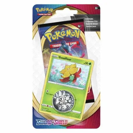 Sword & Shield Single Blister Pack [Gossifleur] SWSH01: Sword & Shield Base Set Pokemon Sealed  Squirtle Squad Card Shop.