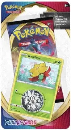 Pokémon TCG – Sword & Shield Checklane Blister Pack – Gossifleur Promo – Booster Pack – Factory Se SWSH01: Sword & Shield Base Set Pokemon Sealed  Squirtle Squad Card Shop.