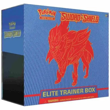 Pokemon TCG - Sword & Shield Elite Trainer Box - Zamazenta - Sealed - English