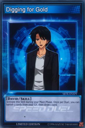 Digging for Gold (SBTK-ENSP9) - Speed Duel: Trials of the Kingdom Limited Speed Duel: Trials of the Kingdom Yugioh Single  Squirtle Squad Card Shop.