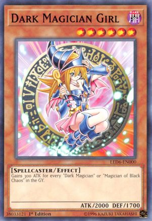 Dark Magician Girl (LED6-EN000) - Legendary Duelists: Magical Hero 1st Edition Legendary Duelists: Magical Hero Yugioh Single  Squirtle Squad Card Shop.
