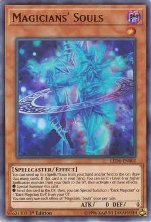 Magicians' Souls (LED6-EN002) - Legendary Duelists: Magical Hero 1st Edition Legendary Duelists: Magical Hero Yugioh Single  Squirtle Squad Card Shop.