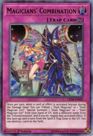 Magicians' Combination (LED6-EN005) - Legendary Duelists: Magical Hero Unlimited Legendary Duelists: Magical Hero Yugioh Single  Squirtle Squad Card Shop.