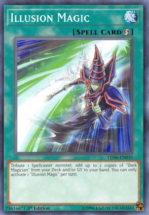 Illusion Magic (LED6-EN010) - Legendary Duelists: Magical Hero Unlimited Legendary Duelists: Magical Hero Yugioh Single  Squirtle Squad Card Shop.