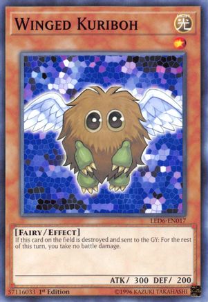Winged Kuriboh (LED6-EN017) - Legendary Duelists: Magical Hero 1st Edition Legendary Duelists: Magical Hero Yugioh Single  Squirtle Squad Card Shop.