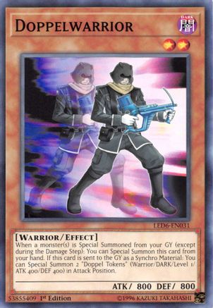Doppelwarrior (LED6-EN031) - Legendary Duelists: Magical Hero Unlimited Legendary Duelists: Magical Hero Yugioh Single  Squirtle Squad Card Shop.