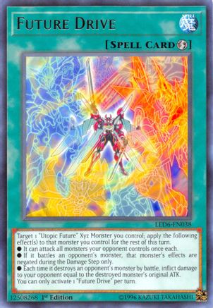 Future Drive (LED6-EN038) - Legendary Duelists: Magical Hero Unlimited Legendary Duelists: Magical Hero Yugioh Single  Squirtle Squad Card Shop.