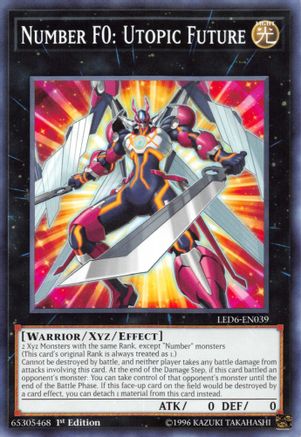 Number F0: Utopic Future (LED6-EN039) - Legendary Duelists: Magical Hero Unlimited Legendary Duelists: Magical Hero Yugioh Single  Squirtle Squad Card Shop.