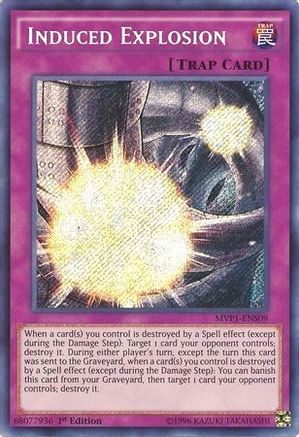 Induced Explosion (MVP1-ENS09) - The Dark Side of Dimensions Movie Pack: Secret Edition 1st Edition The Dark Side of Dimensions Movie Pack: Secret Edition Yugioh Single  Squirtle Squad Card Shop.