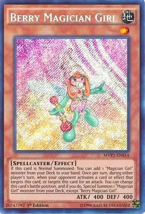 Berry Magician Girl (MVP1-ENS14) - The Dark Side of Dimensions Movie Pack: Secret Edition 1st Edition The Dark Side of Dimensions Movie Pack: Secret Edition Yugioh Single  Squirtle Squad Card Shop.